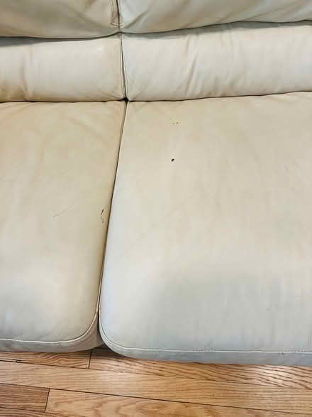 Photo of free Two Real Leather Loveseats (Bethesda, MD) #2