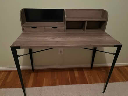 Photo of free Desk and chair (Mantua) #2