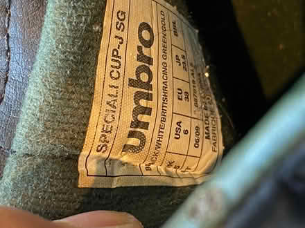 Photo of free Umbro rugby boots UK size 5 (Witley GU8) #3