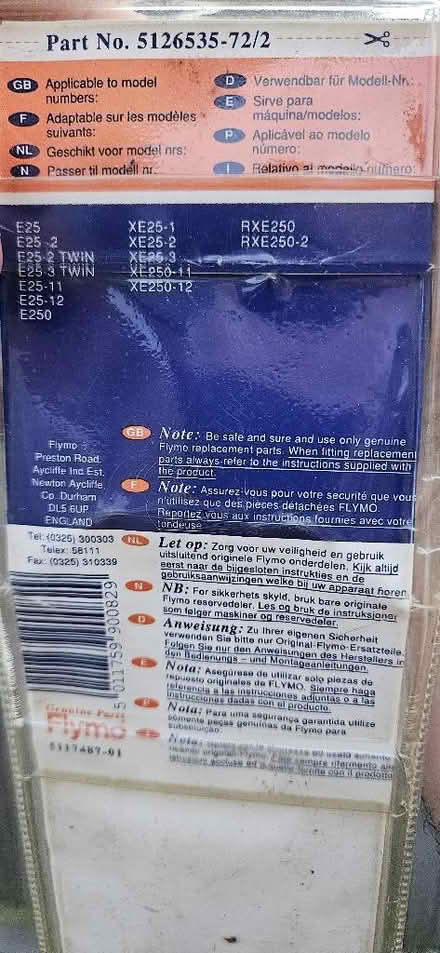 Photo of free Lawnmower Blade (TN23) #1