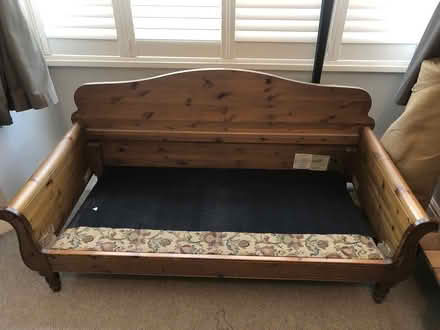 Photo of free Wooden frame Sofa (Thornton Heath, CR7) #1