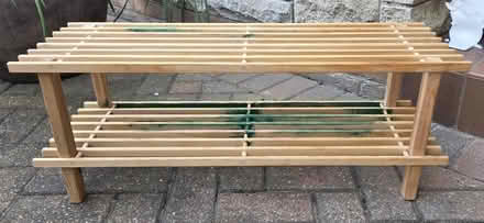 Photo of free Wooden Shoe Rack (Euxton PR7) #1