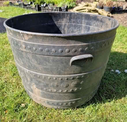 Photo of free Large black plastic pot suitable for specimen plants bamboos (Eaton NR4) #1