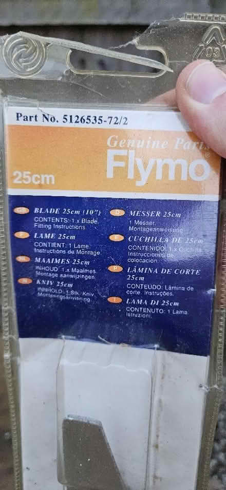 Photo of free Lawnmower Blade (TN23) #2