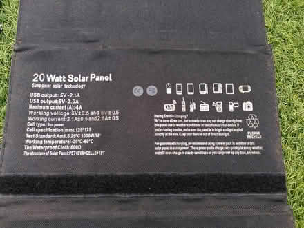 Photo of free 2 small solar panels (Seaford BN25) #2