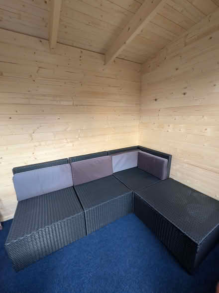 Photo of free Rattan corner sofa (Burneside LA9) #1