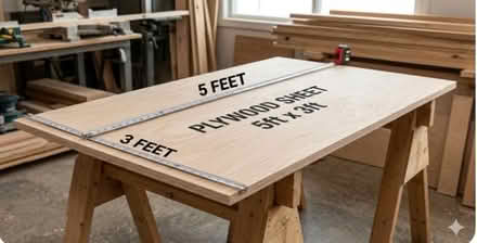 Photo of chunk of thin plywood or pegboard (Britannia) #1