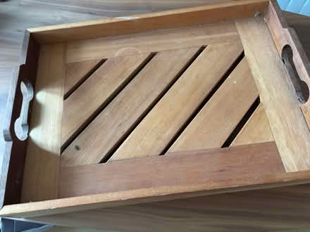 Photo of free Wooden tray (Dennistoun G31) #2