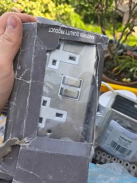 Photo of free Large Box of Electric Supplies (Willesden Green Station) #1