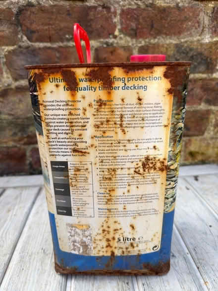 Photo of free Ronseal Decking Protector (New Brighton CH45) #2