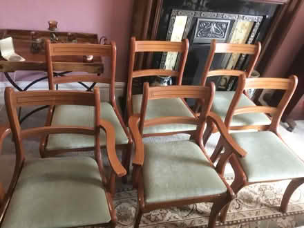 Photo of free 6 Regency style Dining Chairs (Manchester M20) #1
