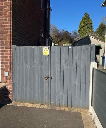 Photo of free Double Wooden Gates and gate posts (Ashgate S40) #1