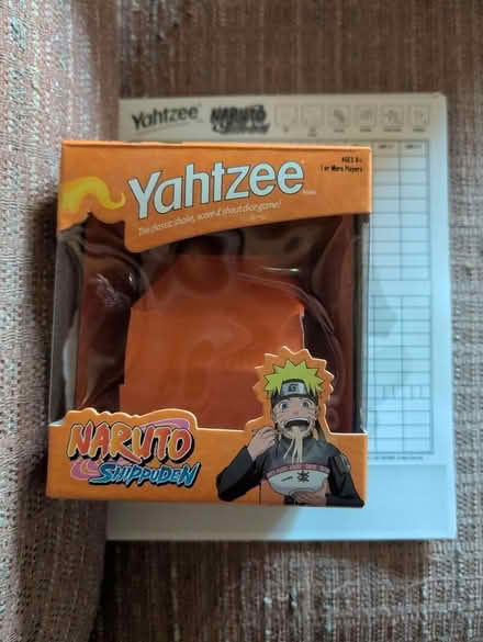 Photo of free Naruto Yahtzee (Columbia, Clemens Crossing) #1