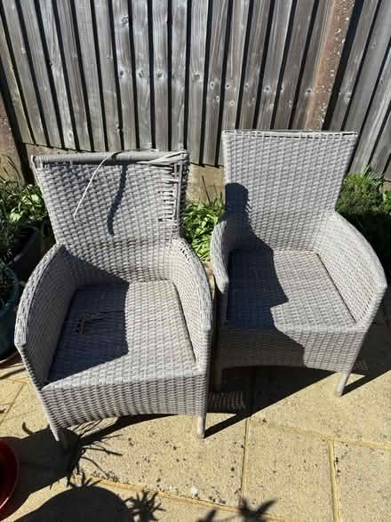 Photo of free Garden rattan chairs x3 (Patcham BN1) #1