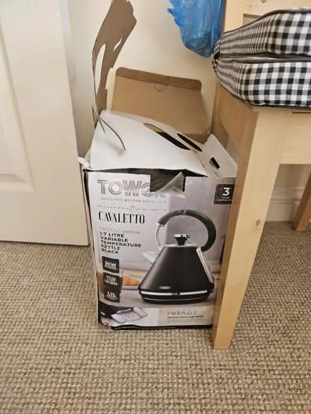 Photo of free Electric kettle variable temp (Iffley OX4) #2