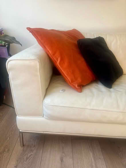 Photo of free Cream sofa and armchair , cushions not included (Enfield EN1) #3