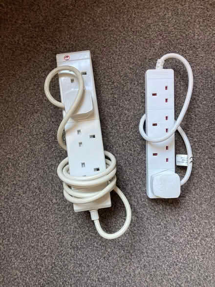 Photo of free 2 x 4 gang extension leads (Streatham Hill, SW2) #1