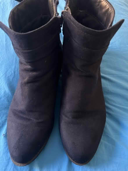 Photo of free Navy ankle boots size 7 (Battersea SW11) #1