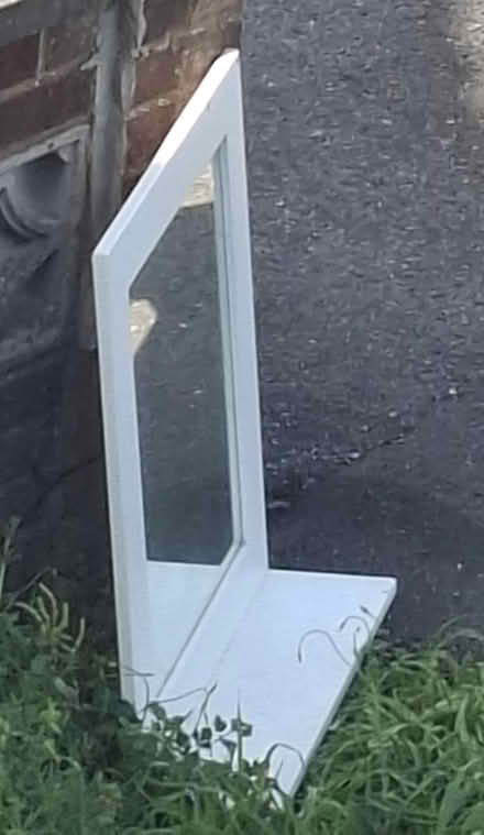Photo of free large desk mirror with shelf (Hanworth TW13) #1