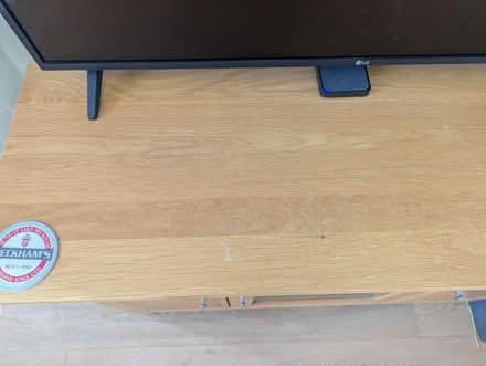 Photo of free Solid Oak TV unit (Highwoods CO4) #2