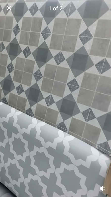 Photo of Offcut of lino (Billinge WN5) #1