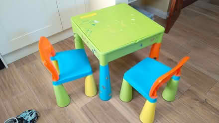 Photo of free Child's table and chair set (Saxmundham IP17) #1