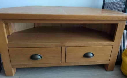 Photo of free Oak TV stand (PR5 Lostock Hall) #1