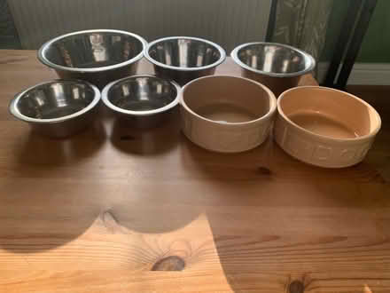 Photo of free Dog bowls. (Oxenholme LA9) #1