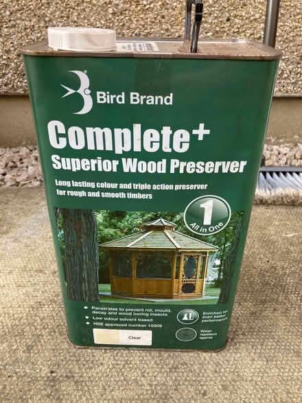 Photo of free Clear Wood Preserver (Barnhill DD5) #1