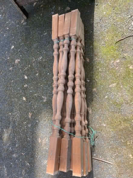 Photo of free 12 x wooden balusters (Bodmin) #1