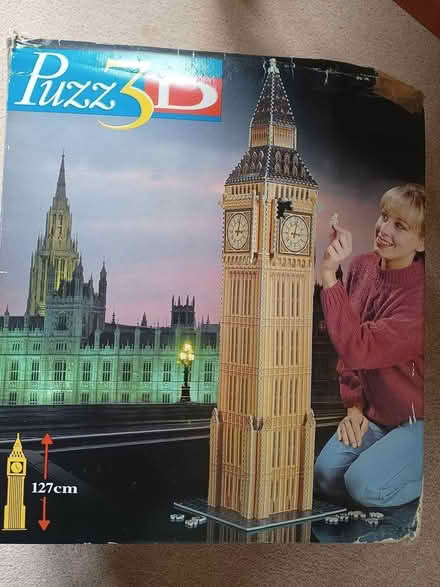 Photo of free Large 3-D puzzle of Big Ben (Godalming GU7) #1