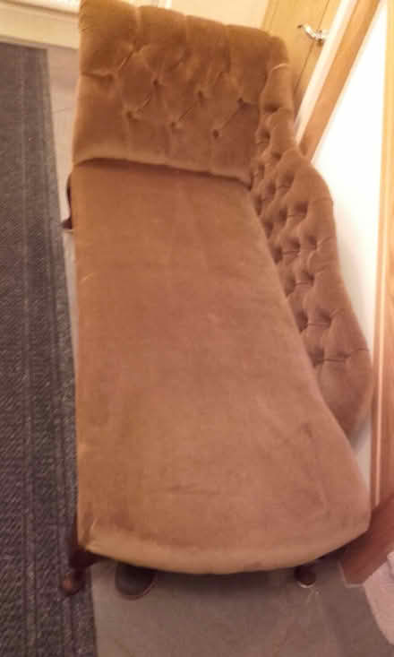 Photo of free Velvet Chaise Lounge (Gobowen Shropshire) #2