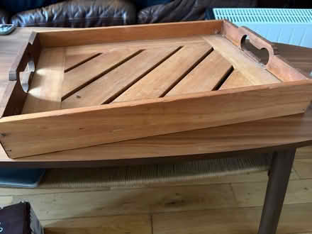 Photo of free Wooden tray (Dennistoun G31) #1