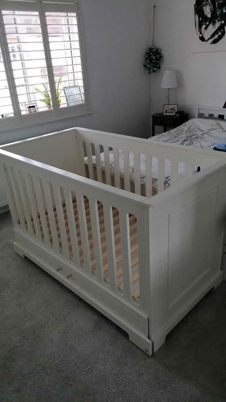 Photo of free Ines cot bed elegant white (CR8) #1