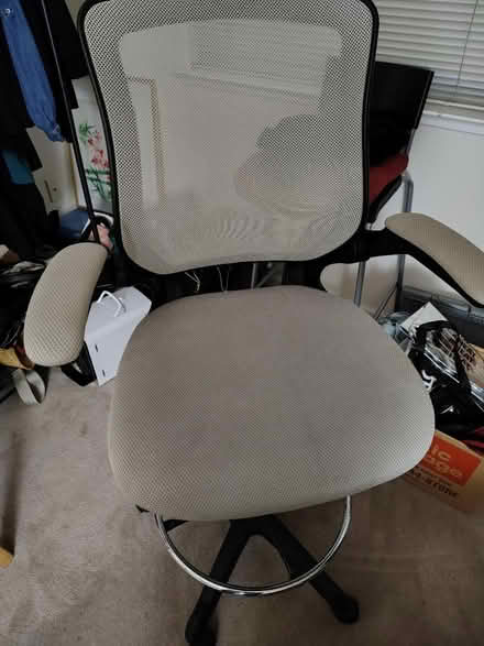 Photo of free Counter height desk chair (Cupertino City Hall) #1