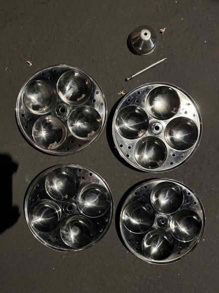 Photo of free Stainless Steel Idli Plates Set (1075 Valencia Avenue) #1