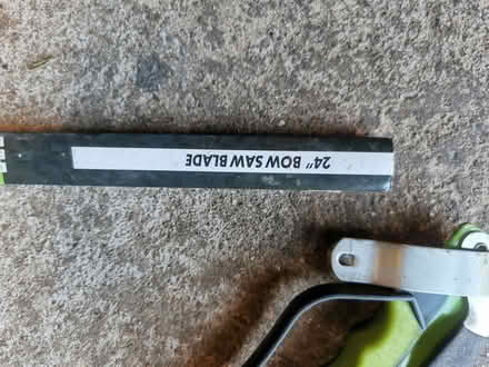 Photo of free Bow saw (Stratton on the Fosse BA3) #2