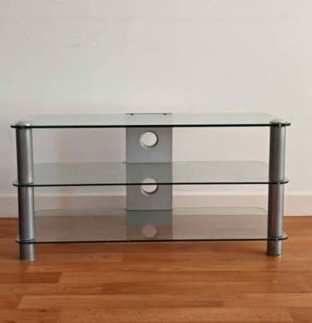 Photo of free Glass TV stand (Rusholme) #1