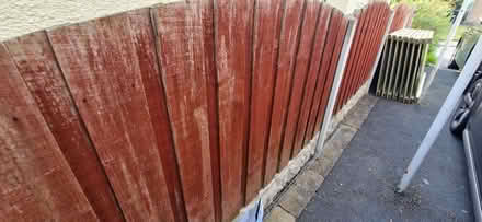 Photo of free 8 fence panels 6ft w x 3 ft high (+ arch) (Millhead LA5) #2