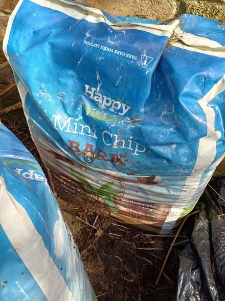 Photo of free Two Large bags of mini chip bark 100 litres each (Kidlington OX5) #2