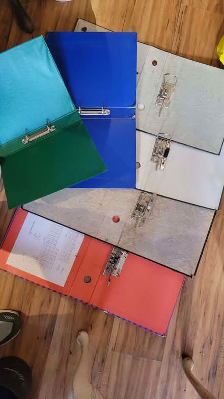 Photo of free Lever Arch files+ smaller ones (Northcote Road SW11) #2