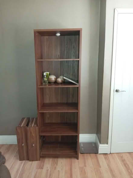 Photo of free Brown bookcase unit (Nuneaton CV10) #1