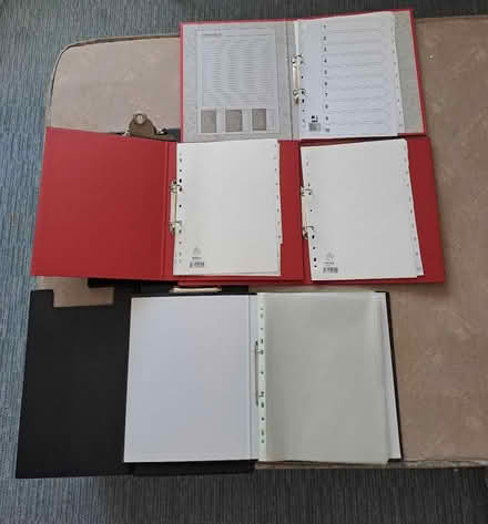 Photo of free Ring binders & clip boards (Harefield SO19) #2