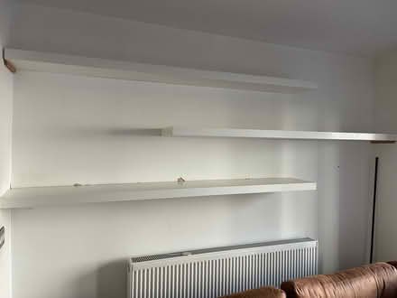 Photo of free 3 x White Floating shelves (SW9) #1
