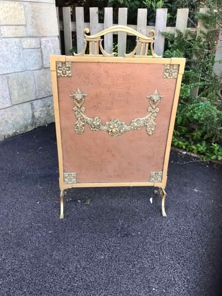 Photo of free Brass Fire Screen (Oxenton GL52) #1