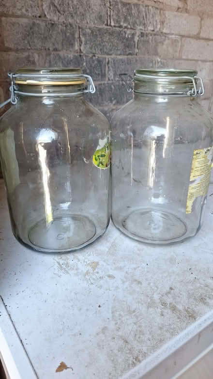 Photo of free Large kilner style jars (Milburn CA10) #1