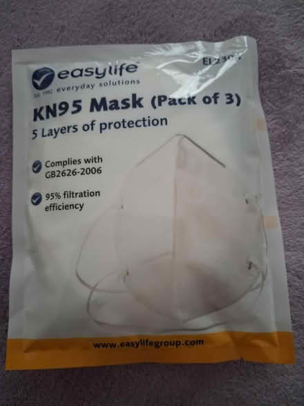 Photo of free Pack of 5 face masks (Styvechale, Coventry) #1