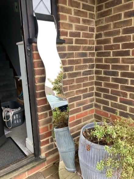 Photo of free IKEA Wavey Mirror (GU12) #1