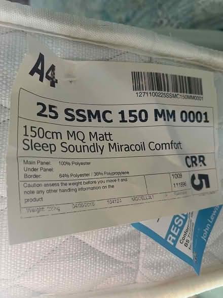 Photo of free King size mattress (Baldock SG7, Letchworth side) #2