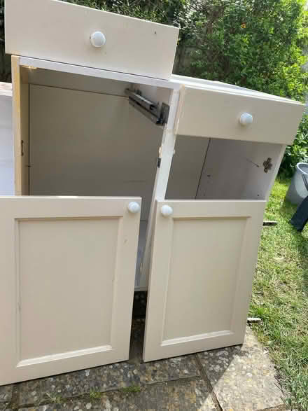 Photo of free Shaker kitchen cupboards 800 and 600 (Golden Triangle NR2) #2